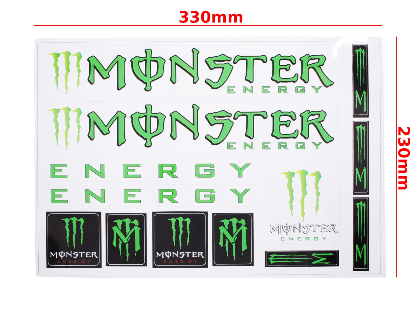 Samolepky Monster Energy