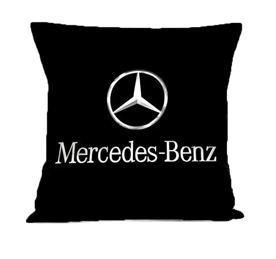 Polštářek Mercedes Benz 30x30cm černý