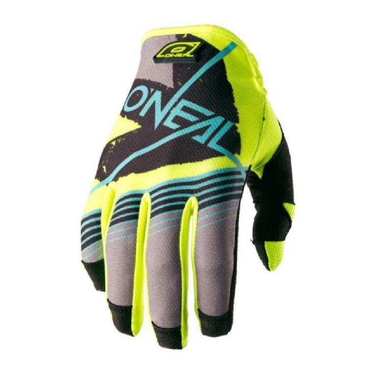 Moto rukavice zelené MX Oneal