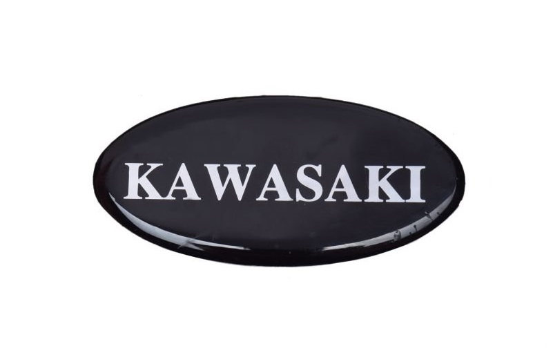 Nálepka na moto kufr Kawasaki