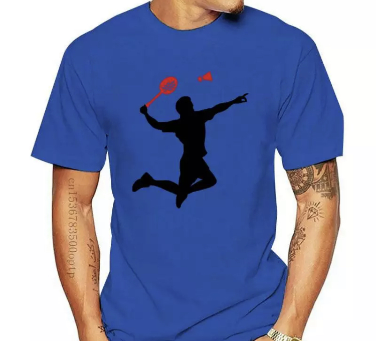 Badmintonové tričko modré