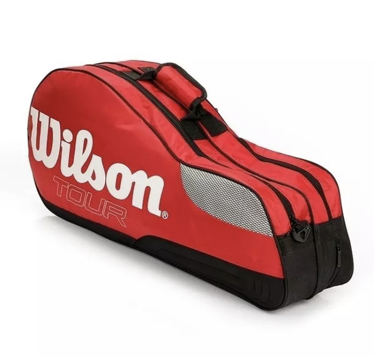 Badmintonový bag Wilson červený