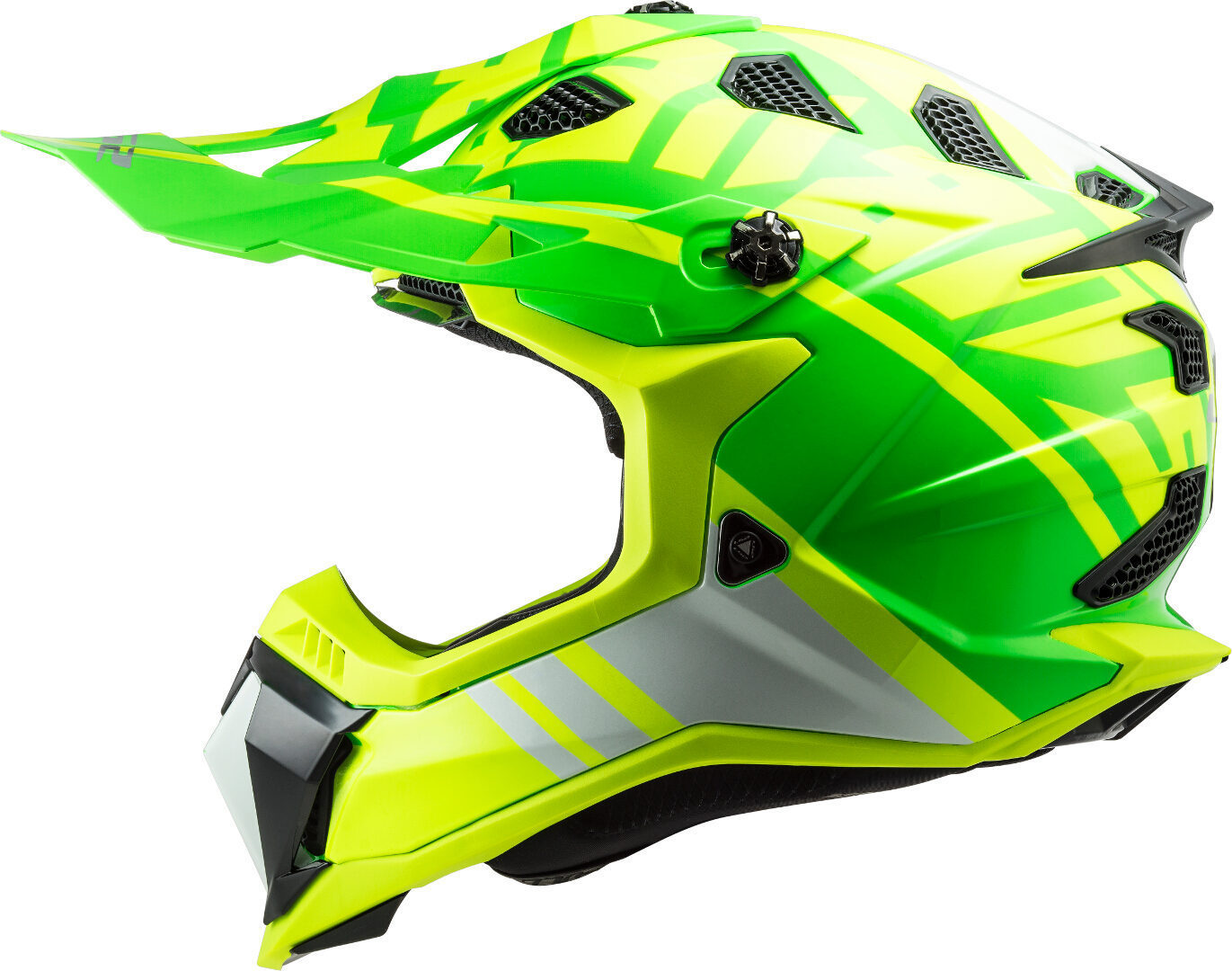 Moto helma krosová LS2 MX700 Subverter Evo Gammax neon green