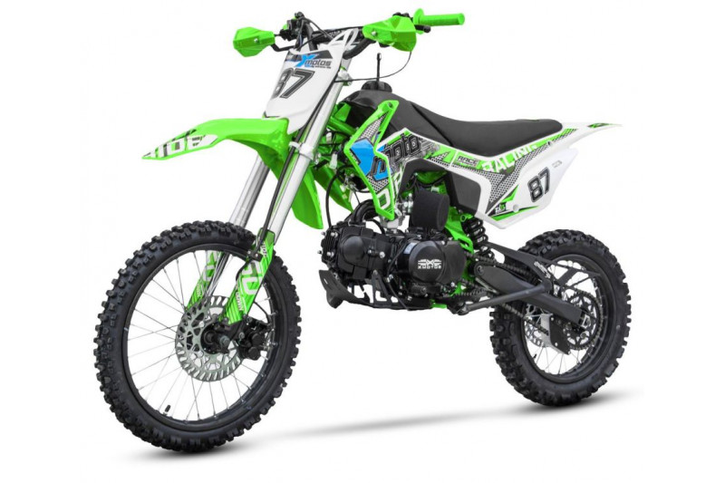 Pitbike XB87 125cc 4T el.start zelený