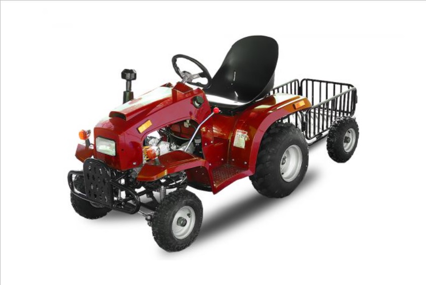 Dětský traktor 110cc červený