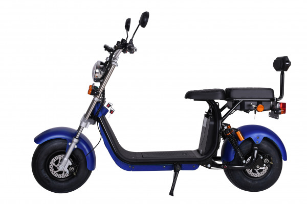 Elektrická koloběžka Chopper 1200W 60V modrá