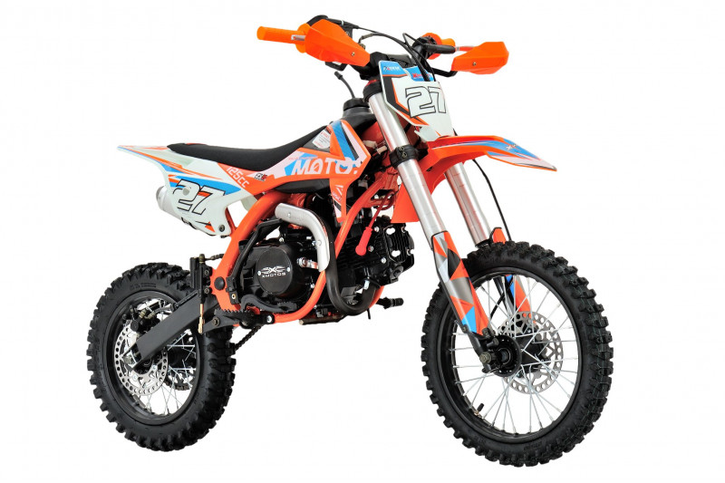 Pitbike XB27 125cc 4t K-start oranžový
