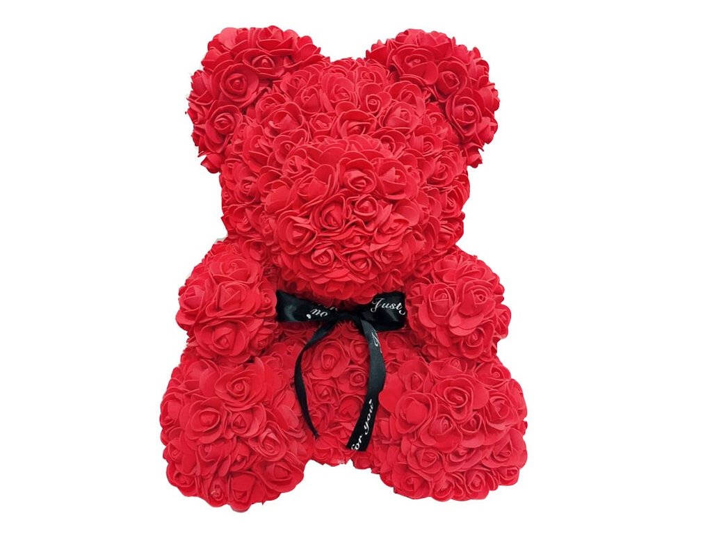 Medvídek z lásky Rose Bear červený