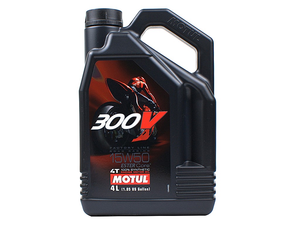Motorový olej MOTUL 300V 4T FL ROAD RACING 15W50 4L