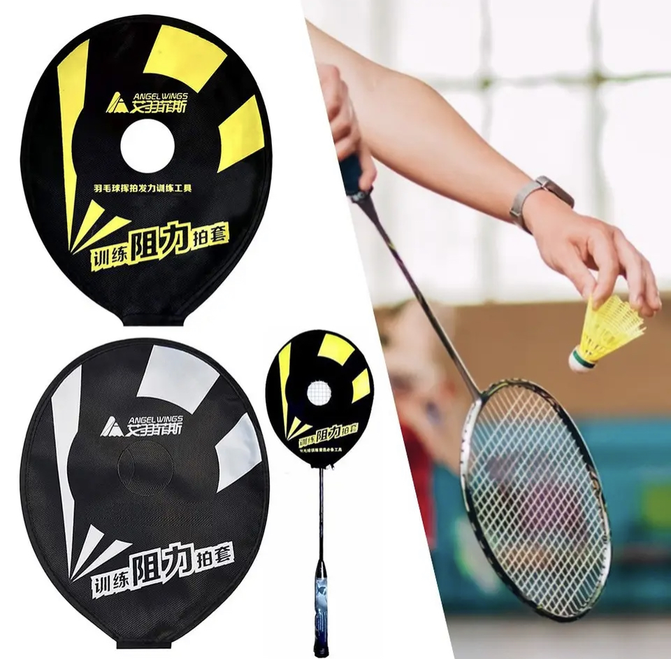 Badmintonový povlak na raketu pro trénink úderů