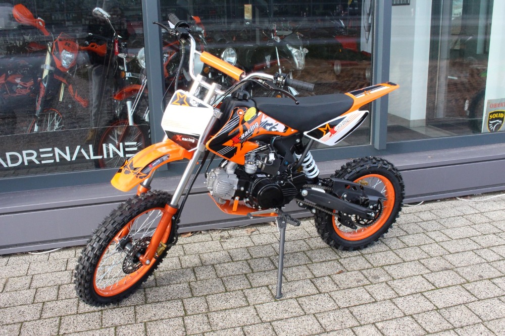 Pitbike 17/14, 125ccm oranžový