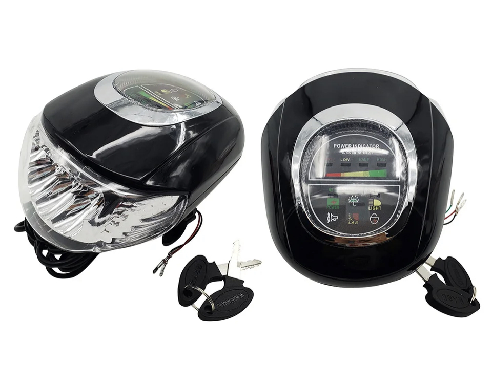 Přední LED světlo pro eleoppktrokoloběžku Chopper 60V 1000W
