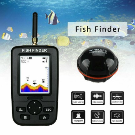 Rybářský sonar - vyhledávač ryb nahazovací