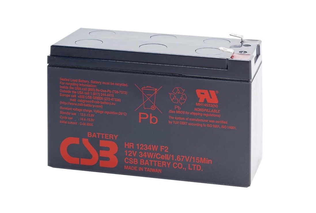 Gelová baterie CSB 12V 9Ah