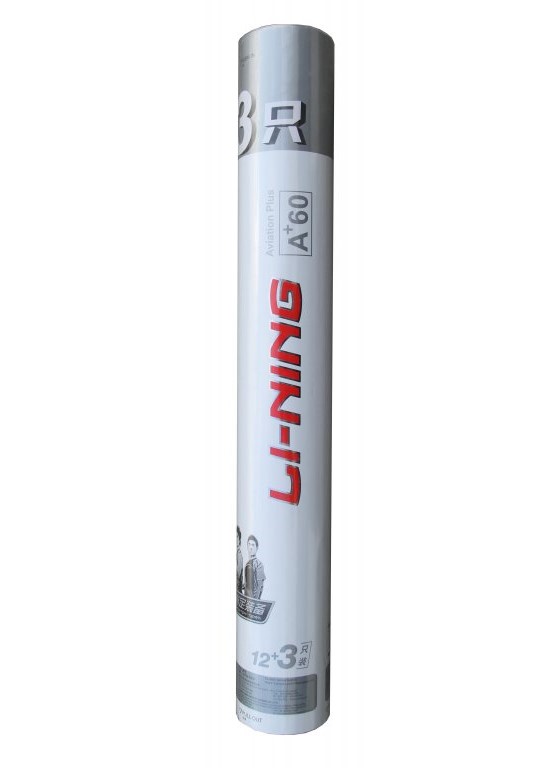 Péřové míčky na badminton Li-Ning A+60 15ks