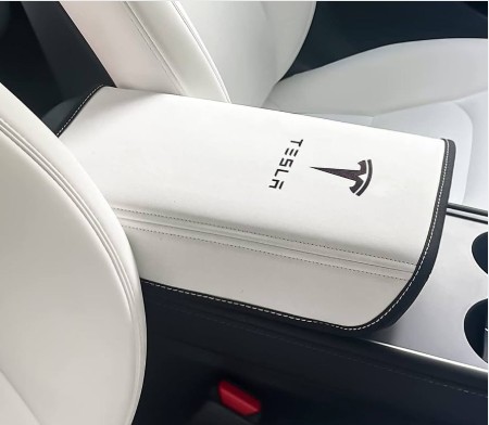 Návlek na loketní opěrku Tesla model 3 Y s logem