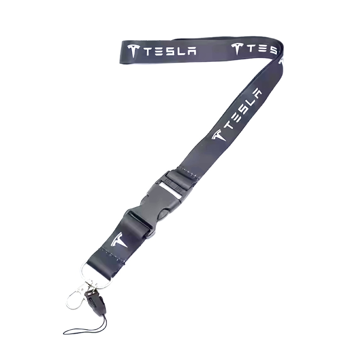 Klíčenka Tesla černá