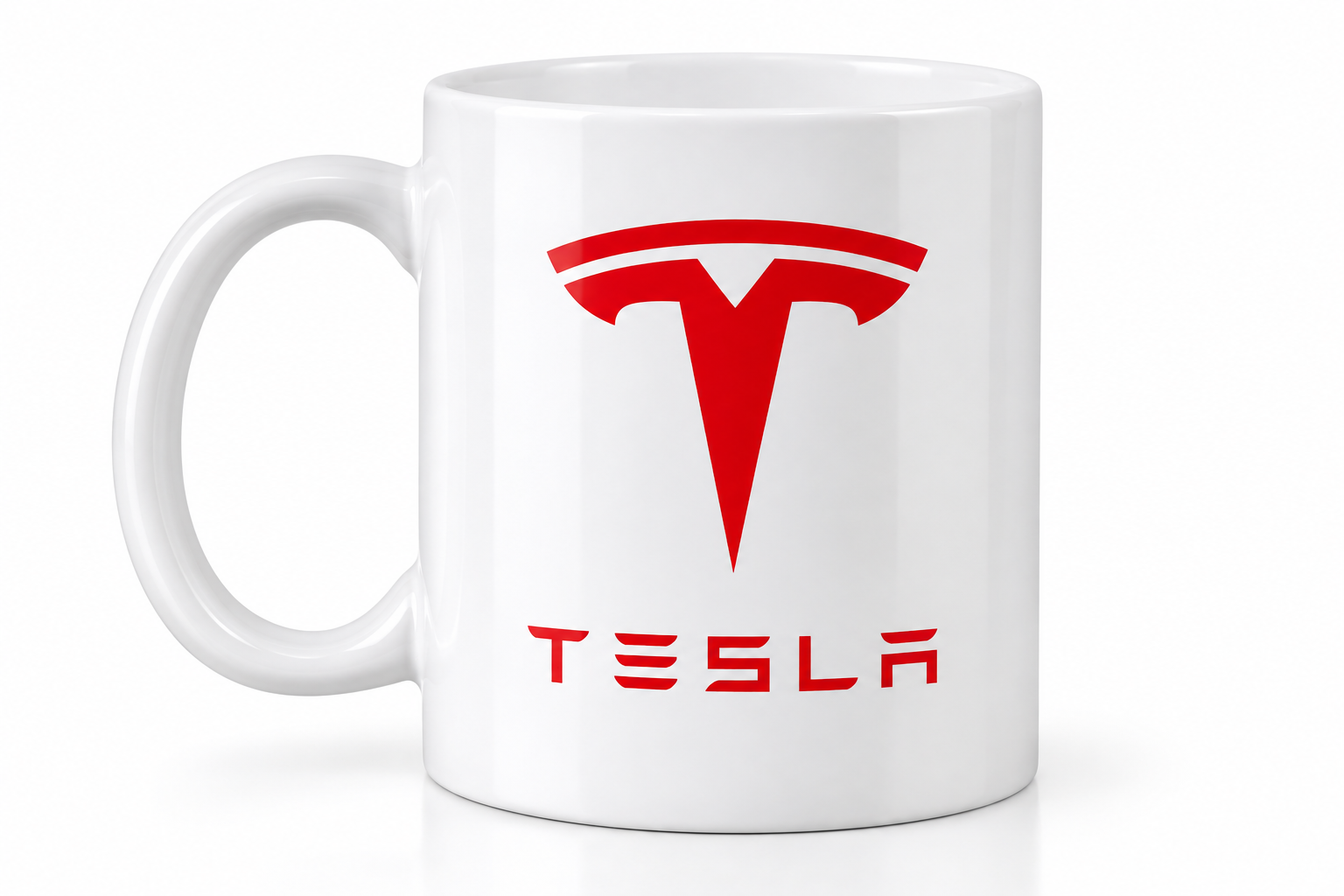 Hrnek Tesla bílý 300ml