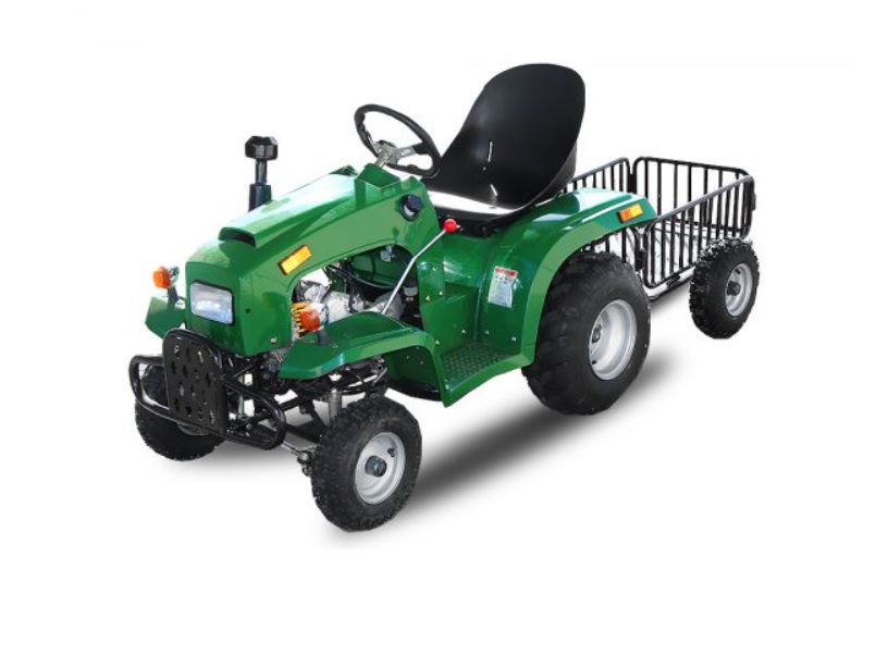 Dětský traktor 110cc zelený