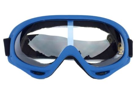 Dětské moto brýle modré