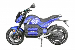 Elektrická motorka XRS01 modrá
