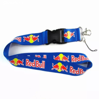 Klíčenka modrá RedBull na krk