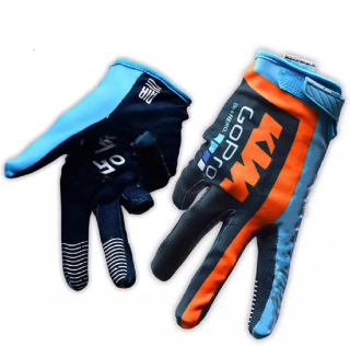 Moto rukavice KTM modré