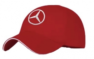 Mercedes červená kšiltovka