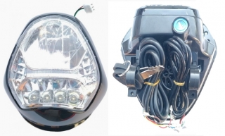 Přední světlo pro elektrokoloběžku Chopper 60V 1000W