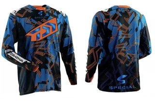 Motocrossový dres XTR modrý