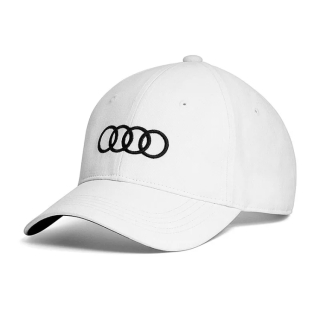 Kšiltovka Audi bílá