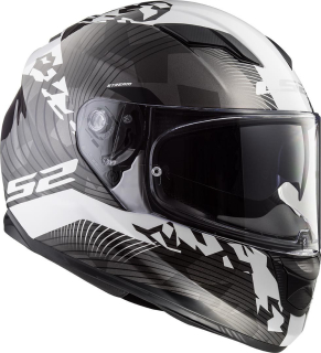 Moto helma integrální LS2 FF320 Stream Evo Type Titanium