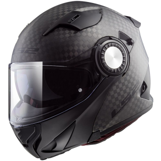 Výklopná helma LS2 FF313 Vortex Solid Carbon