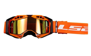 Brýle LS2 Pro Aura zrcadlové oranžové