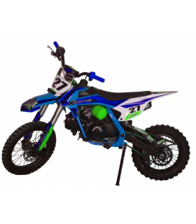 Modrý pitbike XB27 125cc 4t E-start