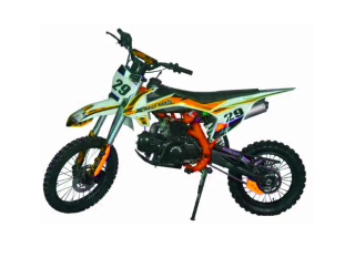 Oranžový pitbike XB29 150cc Orion 4t