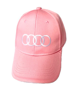 Kšiltovka Audi růžová