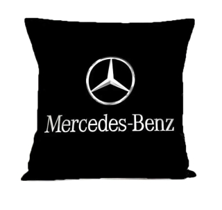 Polštářek Mercedes Benz 40x40cm černý