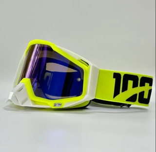 Brýle pro motokros neon
