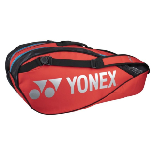 Badmintonový bag YONEX 92226 6R TANGO RED