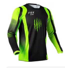 Motokrosový dres Fox Monster Energy zelený