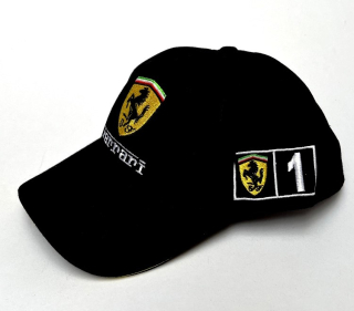 Ferrari černá kšiltovka