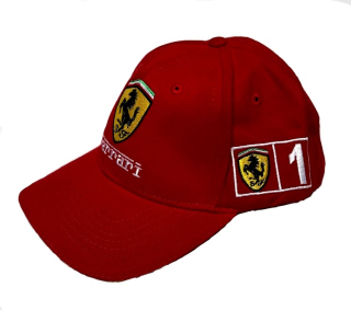 Ferrari červená kšiltovka