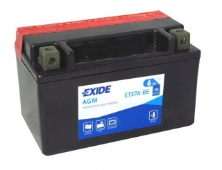 Gelová baterie Exide 12V 6Ah