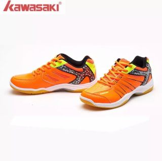 Badmintonová obuv Kawasaki oranžová vel. 44